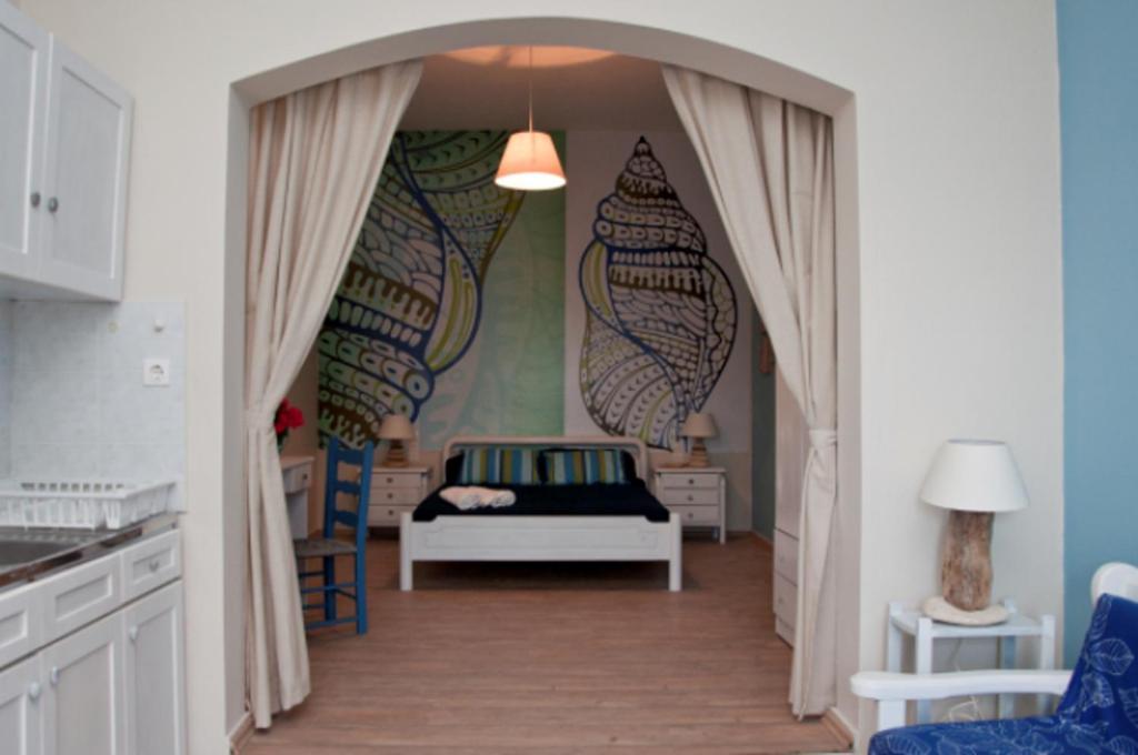 Villa Skala Κουτσουνάρι Δωμάτιο φωτογραφία